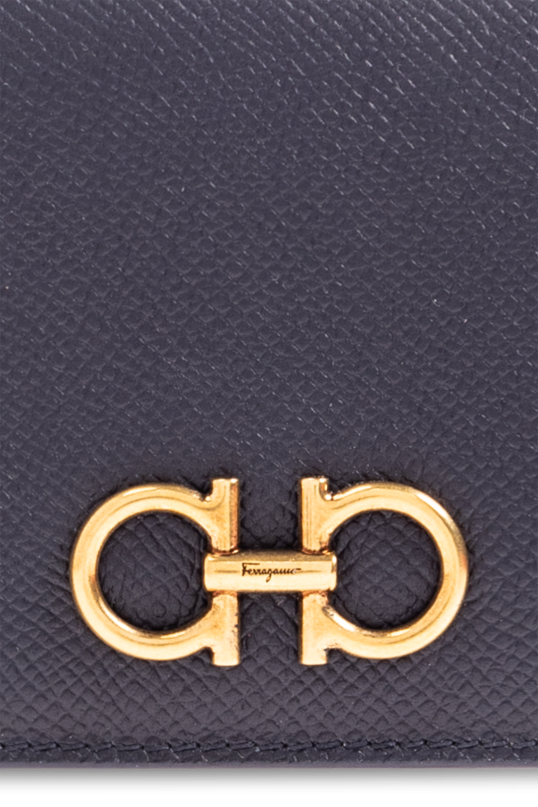 FERRAGAMO Leather wallet with logo | Women's Accessories